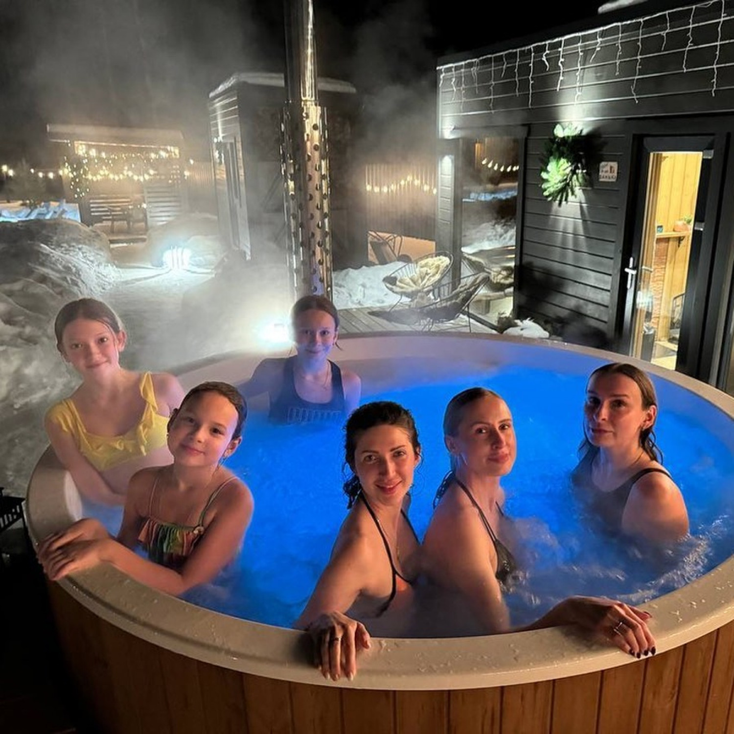 Купель POLARSPA ELITE 220 — термоберёза