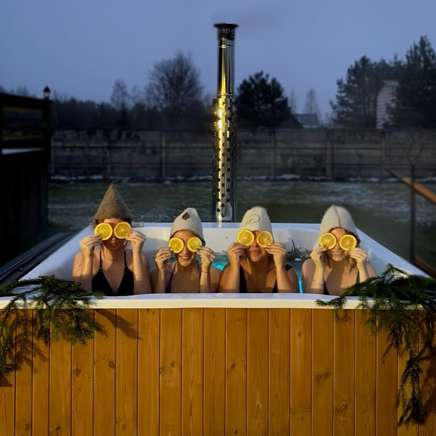 Купель POLARSPA ELITE QUATTRO 180 — термососна