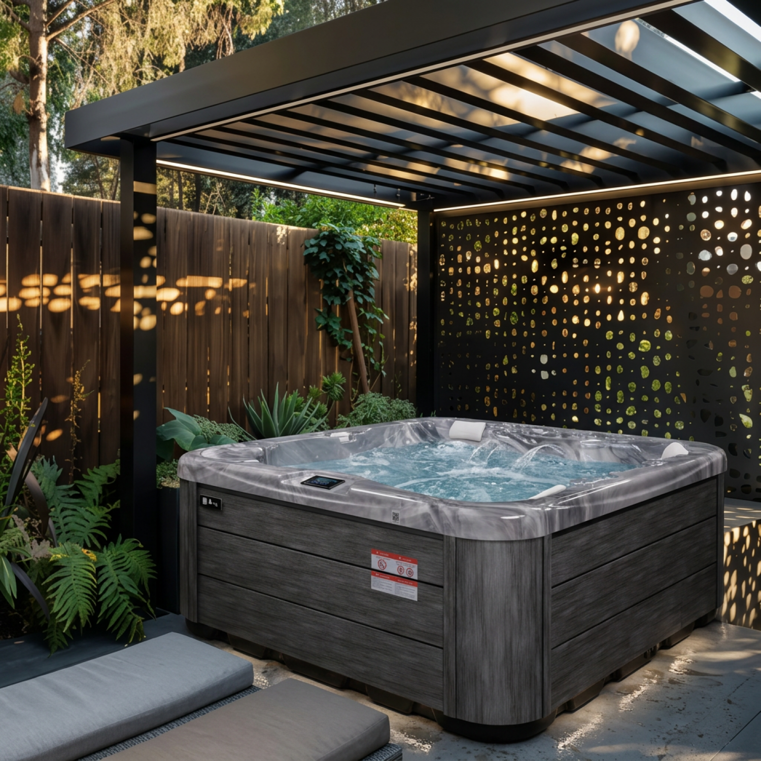 Гидромассажный спа-бассейн POLARSPA BORNEO