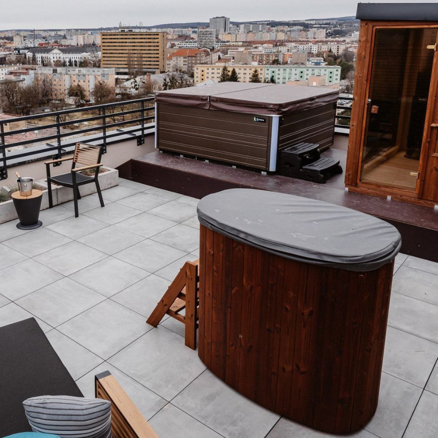 Купель POLARSPA STANDART 98 — термососна
