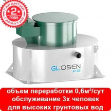 Септик GLOSEN 3П мини (ГудВей)
